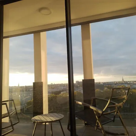 Appartement Standing Vue Panoramique Sur Nantes Exterior foto