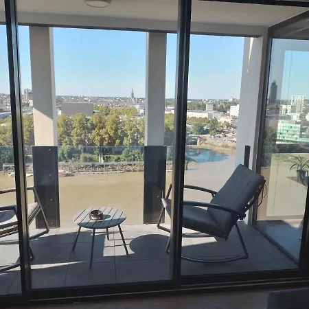 Appartement Standing Vue Panoramique Sur Nantes Exterior photo